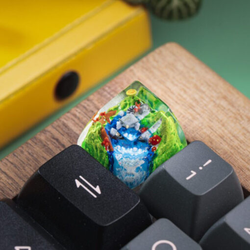 Rhydon Pokemon Keycaps Artisan - Custom Resin Keycaps