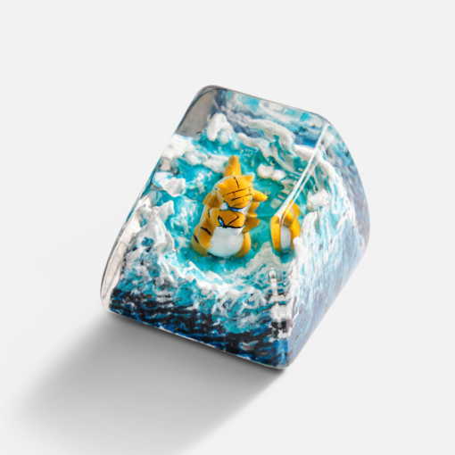 Sandshrew Pokemon Keycaps Artisan Custom Resin Keycaps (6)