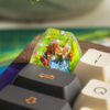 Sandslash Pokemon Keycaps Artisan Custom Resin Keycaps