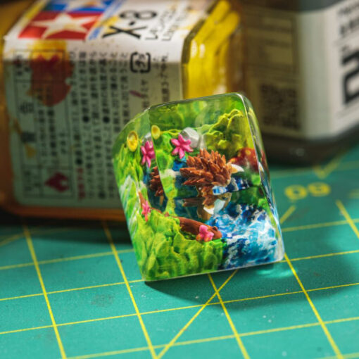 Sandslash Pokemon Keycaps Artisan Custom Resin Keycaps