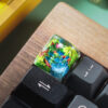 Sceptile Keycaps Artisan - Custom Pokemon Key Cap