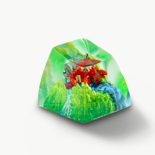 Scizor Pokemon Keycaps Artisan - Custom Resin Keycaps