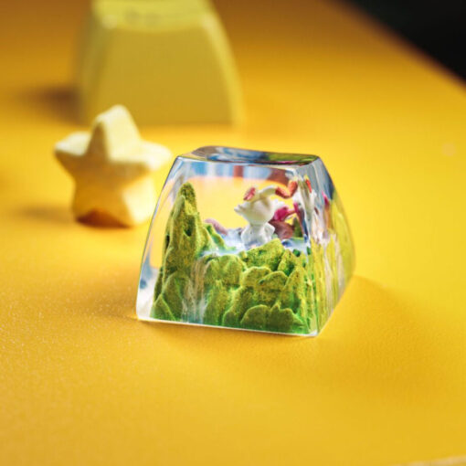 Scorbonny Pokemon Keycaps Artisan Custom Resin Keycaps