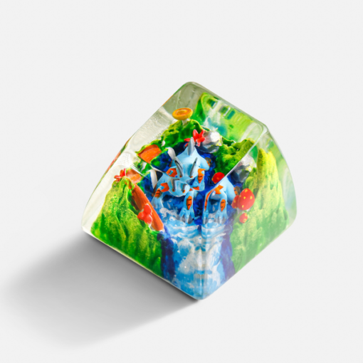 Swampert Pokemon Keycaps Artisan - Custom Resin Keycaps