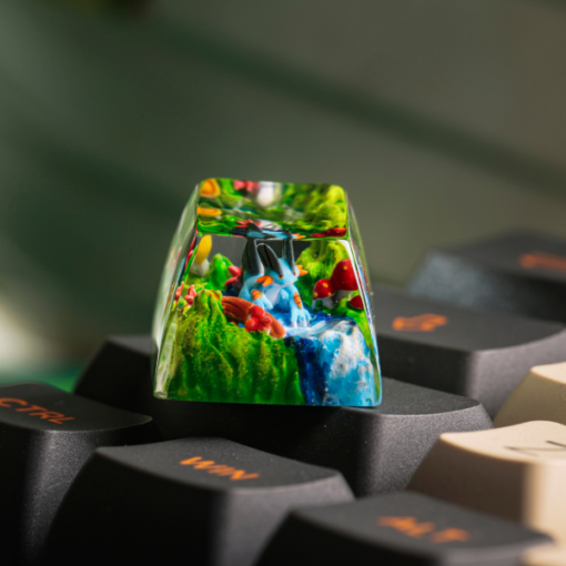 Swampert Pokemon Keycaps Artisan - Custom Resin Keycaps