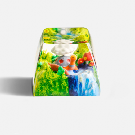 Torkoal Pokemon Keycaps Artisan - Custom Resin Keycaps