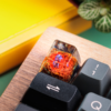 Toxtricity Pokemon Keycaps Artisan Custom Resin Keycaps (1)