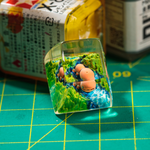 Trapinch Pokemon Keycaps Artisan Custom Resin Keycaps (5)