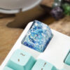 Vaporeon Pokemon Keycaps Artisan - Custom Resin Keycaps