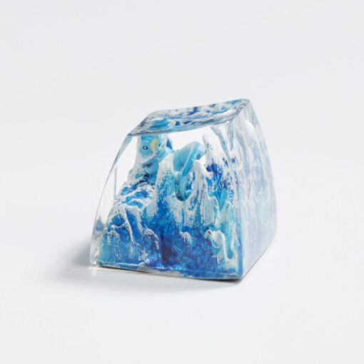 Vaporeon Pokemon Keycaps Artisan - Custom Resin Keycaps