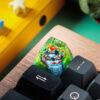 Victini Pokemon Keycaps Artisan - Custom Resin Keycaps