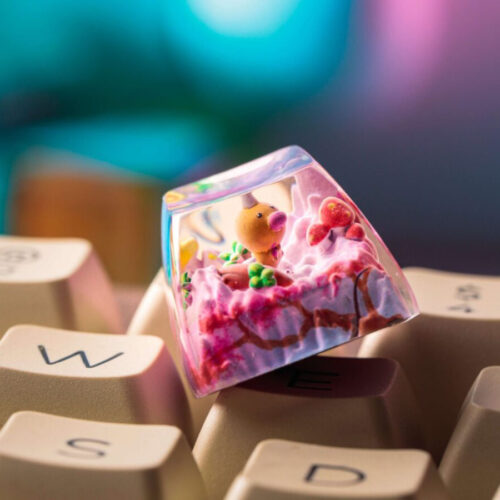 Weedle Pokemon Keycaps Artisan Custom Resin Keycaps