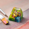 Yamper Pokemon Keycaps Artisan Custom Resin Keycaps (6)