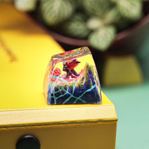 Zoroark Pokemon Keycaps Artisan Custom Resin Keycaps