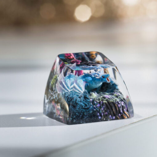 Blue Dragon Keycap Artisan God of the Sea