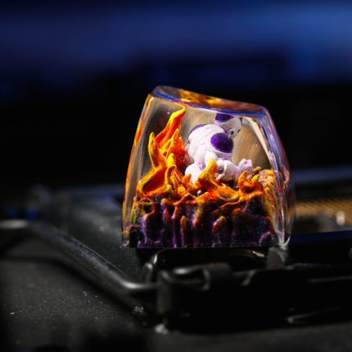 Frieza Dragon Keycaps Artisan (4)