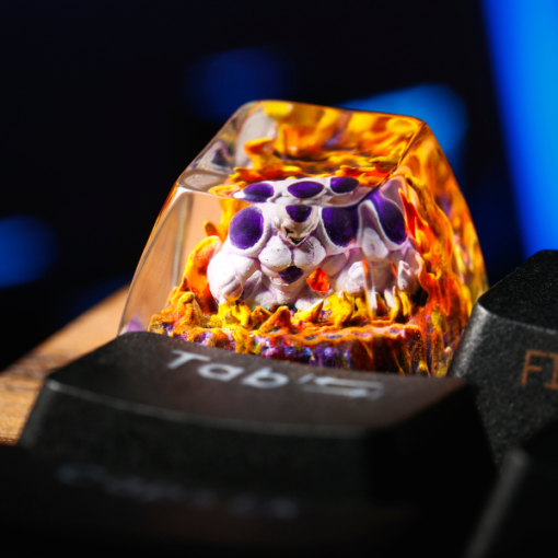 Frieza Dragon Keycaps Artisan (7)