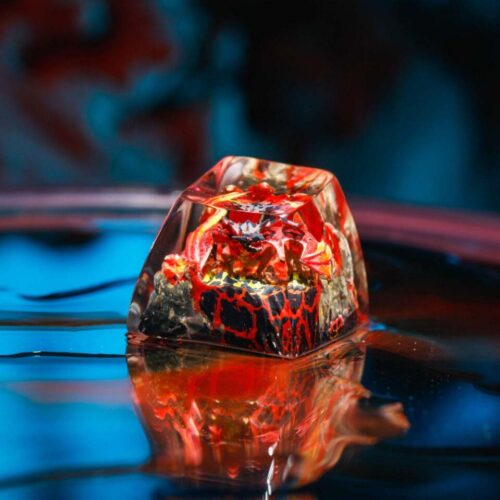 Lava Dragon Keycap Artisan