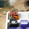 Red Dragon Keycap Artisan Blood Thirsty Killer