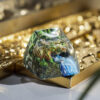 Yellow Green Dragon Keycap Artisan Lord of the Plague