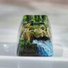 Yellow Green Dragon Keycap Artisan Lord of the Plague